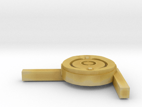 1/48 Uboot Left Compass With Support in Tan Fine Detail Plastic