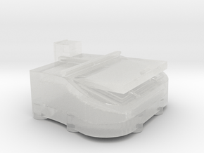 1/200 DKM Stern Deck Hatch v7 in Clear Ultra Fine Detail Plastic