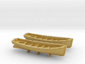 1/350 DKM Boat 8m Long Set in Tan Fine Detail Plastic