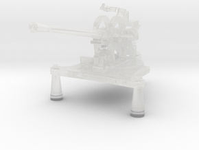 1/160 DKM 2cm Flakvierling AA gun in Clear Ultra Fine Detail Plastic