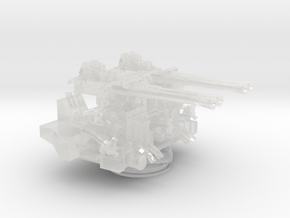 1/300 USN 40mm Quad Bofors in Clear Ultra Fine Detail Plastic