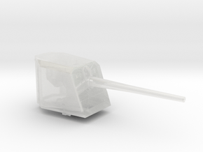 1/100 DKM 15cm/55 (5.9in) SK C/28 single mount in Clear Ultra Fine Detail Plastic