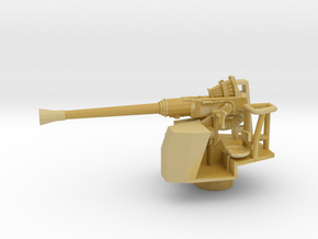 1/72 RN Single 40mm Bofors AA Gun in Tan Fine Detail Plastic