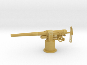 1/32 RN QF 12-pounder (76.2 mm) gun in Tan Fine Detail Plastic