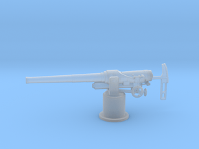 1/32 RN QF 12-pounder (76.2 mm) gun in Clear Ultra Fine Detail Plastic