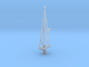 1/200  IJN Yamato Crane Tower in Clear Ultra Fine Detail Plastic