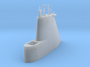 1/72 USS Gato Class Fairwater v2 in Clear Ultra Fine Detail Plastic