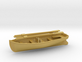 1/72 DKM 6m Long Boat in Tan Fine Detail Plastic