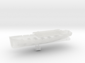 1/72 DKM 8m Long Boat in Clear Ultra Fine Detail Plastic