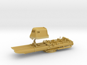 1/100 DKM Prinz Eugen Torpedo Tubes in Tan Fine Detail Plastic
