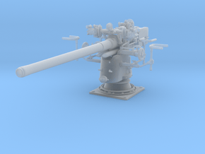 1/16 UBoot 8.8 cm SK C/35 Naval Deck Gun in Clear Ultra Fine Detail Plastic
