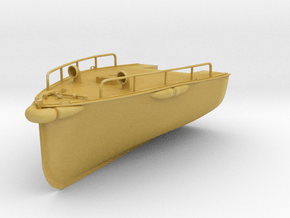 1/35 IJN Hull 1 for Motor Boat Cutter 11m 60hp in Tan Fine Detail Plastic