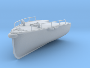 1/35 IJN Hull 1 for Motor Boat Cutter 11m 60hp in Clear Ultra Fine Detail Plastic