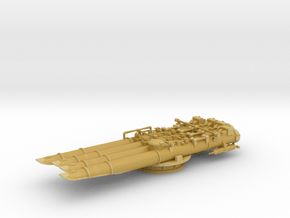 1/100 DKM Torpedo Tubes in Tan Fine Detail Plastic
