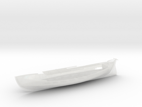 1/48 US 28ft Whaleboat Kit in Clear Ultra Fine Detail Plastic