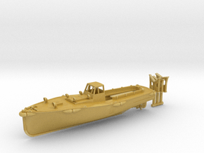 1/250 IJN Motor Boat Cutter 11m 60hp in Tan Fine Detail Plastic