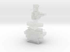 1/600 DKM Admiral Scheer Tower in Clear Ultra Fine Detail Plastic