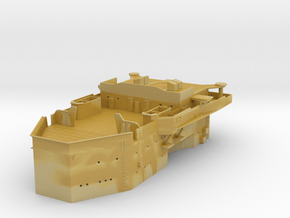 1/400 Scharnhorst Fore Superstructure in Tan Fine Detail Plastic
