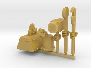 Space Knights Techmarine Tool Set (Right Handed) in Tan Fine Detail Plastic