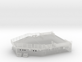 1/144 DKM Scharnhorst Aft Superstructure Deck in Clear Ultra Fine Detail Plastic