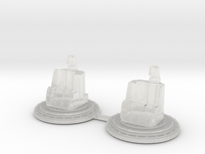 1/100 Yamato superstructures part8 top part SET in Clear Ultra Fine Detail Plastic