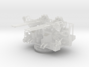 1/56 USN 40mm Quad Bofors in Clear Ultra Fine Detail Plastic