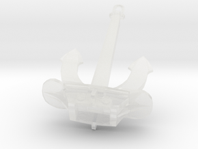 1/35 DKM Raumboote R-301 Anchor in Clear Ultra Fine Detail Plastic
