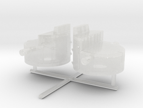 1/200 Richelieu Rangefinder Fore Side Deck3 in Clear Ultra Fine Detail Plastic