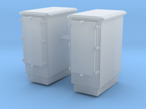 1/96 USN 3 inch 50 Ammo Lockers Set x2 in Clear Ultra Fine Detail Plastic