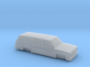 1/87 1986 Chevrolet Suburban  in Clear Ultra Fine Detail Plastic