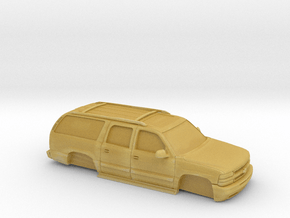 1/87 2000 Chevrolet Suburban  in Tan Fine Detail Plastic