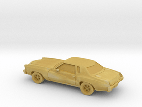 1/87 1973-74 Chevrolet Monte Carlo in Tan Fine Detail Plastic