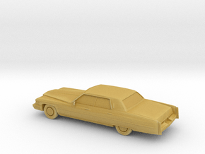 1/87 1974 Cadillac Sedan De Ville in Tan Fine Detail Plastic