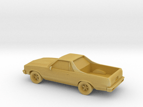 1/87 1981 Chevy El Camino  in Tan Fine Detail Plastic