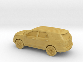 1/87 2011 Ford Explorer in Tan Fine Detail Plastic
