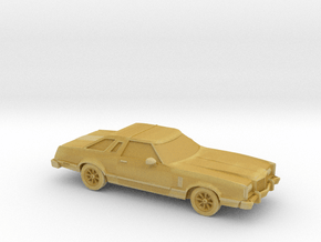 1/87 1977 Ford Thunderbird in Tan Fine Detail Plastic