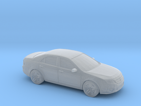 1/87 2009-12 Ford Fusion SEL in Clear Ultra Fine Detail Plastic