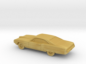 1/87 1968 Pontiac Bonneville Coupe in Tan Fine Detail Plastic
