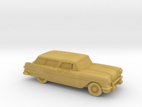 1/87 1957 Pontiac Safari  in Tan Fine Detail Plastic