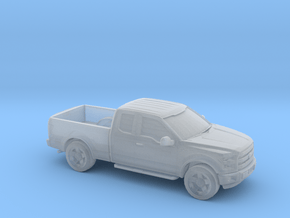 1/87 2015 Ford F150 Extended Cab  in Clear Ultra Fine Detail Plastic