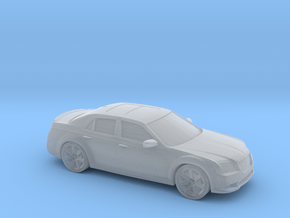 1/87 2011  Chrysler 300 SRT8  in Clear Ultra Fine Detail Plastic