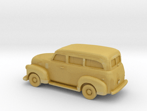 1/87 1947-54 Chevrolet Suburban in Tan Fine Detail Plastic