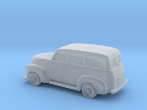 1/87 1947-54 Chevrolet Suburban in Clear Ultra Fine Detail Plastic