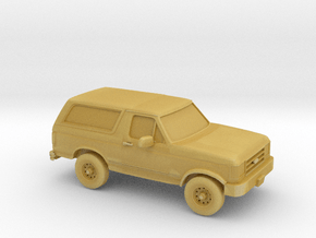 1/87 1989 Ford Bronco in Tan Fine Detail Plastic