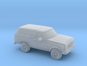1/87 1989 Ford Bronco in Clear Ultra Fine Detail Plastic