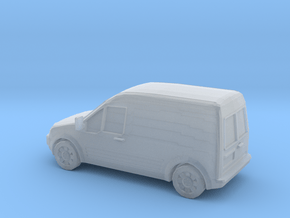 1/87 2002-13 Ford Transit Connect in Clear Ultra Fine Detail Plastic