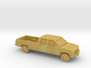 1/87 1989-99 Chevy Crew Cab in Tan Fine Detail Plastic