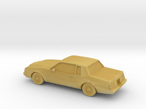 1/87 1985 Buick Regal in Tan Fine Detail Plastic