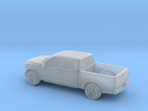1/87 2015 Ford F150 Crew Cab in Clear Ultra Fine Detail Plastic