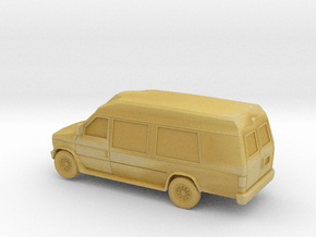 1/87 1997-02 Ford F250 Econoline Camper Van in Tan Fine Detail Plastic